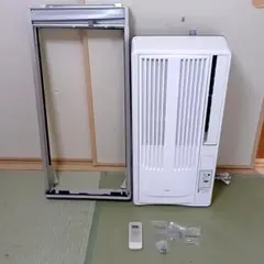KOIZUMI 窓用エアコン KAW-1902 本体とリモコンのみ。 - メルカリ