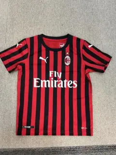 ACミラン Puma 公式シャツ 赤/黒　子供(乳幼児くらい)
