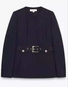 完売品 ZARA ボタン付きフィットブレザーSサイズ新品タグ付き ZARA - ZARA ボタン留めストレートフィットブレザー Sサイズ オレンジ