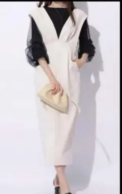 Apuweiser-riche ⭐︎パイピングハイウエストジャンスカ