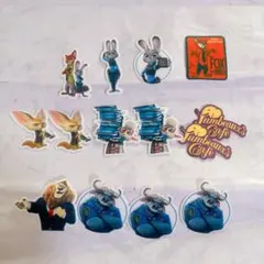 ダイソー ズートピア アイロン両用ワッペン フィクシーズ 17枚