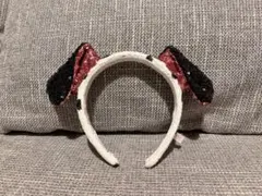 ディズニー 101匹わんちゃん ダルメシアン スパンコール カチューシャ