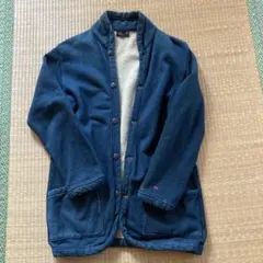 ネイビー ボタン付きカーディガン サイズ2 45のサムネイル