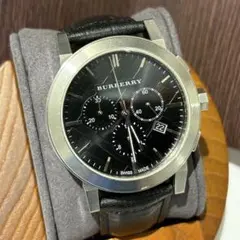 【希少】バーバリー　クロノグラフ　BU9351 クォーツ　ブラック 楽天市場】バーバリー bu9351（腕時計）の通販