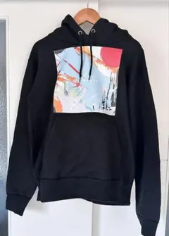 SKILL ELEMENTS プリントパーカー　ブラック　サイズS