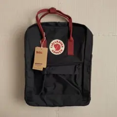 大容量16L カンケンリュックサック バッグ フェールラーベン ブラック/レッド