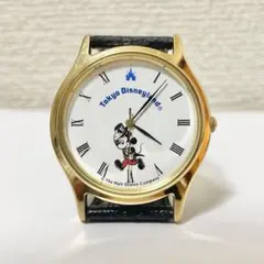 ミッキーマウス Disney ディズニーランド 限定品 レトロ 腕時計 クォーツ