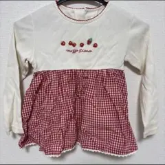 メゾピアノ mezzopiano チュニック 120 いちご 匿名配送