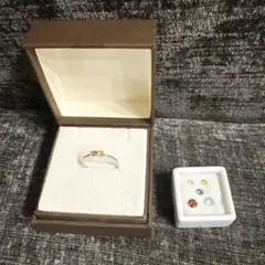 新品ルース5点setペリドット.クォーツ アメジスト.ガーネット.ブルートパーズ