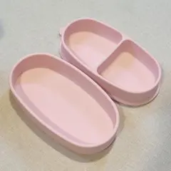 最終値下げ‼️ ベビー食器 吸盤付き シリコン製 赤ちゃん 離乳食食器 蓋付き