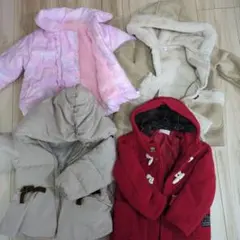 女の子　100　冬アウターまとめ売り