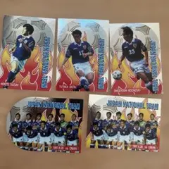 1997年日本代表 サッカートレーディングカード