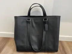 COACH トートバッグ ブラック レザーのサムネイル