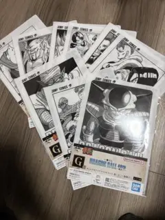 一番くじ ドラゴンボール 40th 其之二　G賞 クリアファイルセット　９種