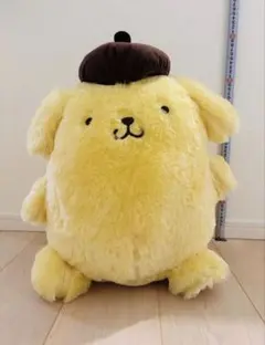 ポムポムプリン超超BIGぬいぐるみ 30thアニバーサリー　タグ付き