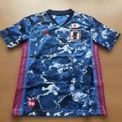 adidasアディダスサッカー日本代表キッズユニフォーム 150サムライブルー