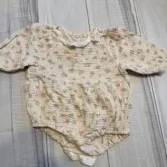 jua 花柄ロンパース　80cm