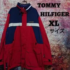 少し美品 TOMMY HILFIGER トミーヒルフィガー マウンテンパーカー