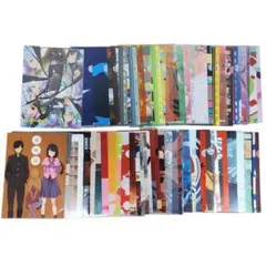 【良品】アニメ 物語シリーズ キャラクターグッズ クリアファイル セット売り