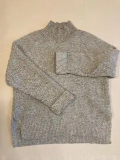 プラステ＊チャンキーハイネックセーター ベージュ Lサイズ