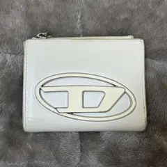 DIESEL ホワイト 二つ折り財布