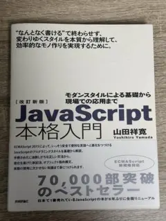 JavaScript本格入門 モダンスタイルによる基礎から現場での応用までのサムネイル