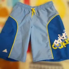 adidas 水着 男の子用 青 水色