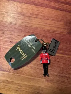 Harrods　キーホルダー キーリング イギリス　ハロッズのサムネイル