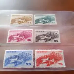 銭単位切手 (美品) 1952年 円単位立山航空 銘版付き5種 みほん品 銭単位切手 (美品) 1952年 円単位立山航空 銘版付き5種 みほん品