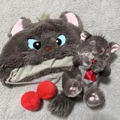 ディズニー ベルリオーズ ファンキャップ ショルダーバッグ ポーチ ぬいぐるみ