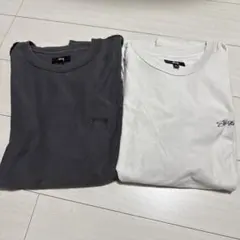 Stussy ロゴ Tシャツ 2枚セット