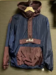 FILA ハーフジップナイロンアノラック