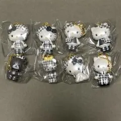 シークレットマスコットチャーム モノクロガーリー ふたごコーデ　全種