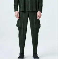 HOMME PLISSE オムプリッセイッセイミヤケ CARGO ブルゾン - メルカリ