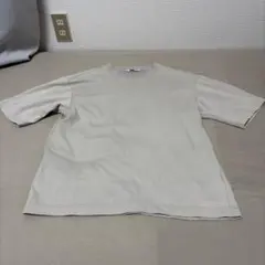UNIQLO エアリズムコットンオーバーサイズTシャツ ベージュ M