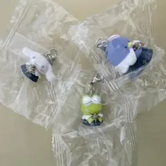 星空天使チャーム シナモロール けろけろけろっぴ　タキシードサム　ガチャガチャ