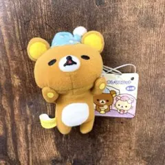 リラックマ　ほっこり夜ふかしマスコット　平成レトロ　2010年　ぬいぐるみ