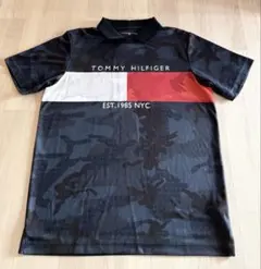 トミーヒルフィガー ゴルフ カモフラージュ ポロシャツ　サイズL