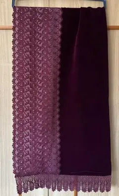 アンティーク　PELTZER ベルベット ストール