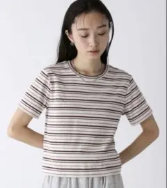 JEANASIS ジーナシス　シンプルフライスチビTEE SS 試着のみのサムネイル