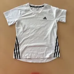 adidas アディダス Tシャツ 160cm ホワイト　AEROREADYのサムネイル