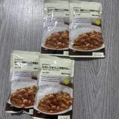 無印良品 辛くない国産りんごと野菜のカレー180g 4個セットのサムネイル
