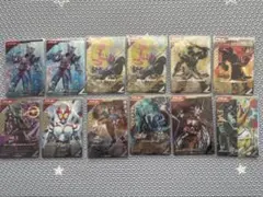 ガンバレジェンズカード　仮面ライダー　引退セット