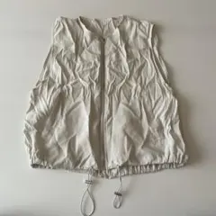 未着用 chocol raffine robe ジップアップベスト F