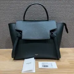 CELINE ベルトバッグ マイクロ ブラック フィービー期レア旧ロゴ未使用