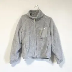 【Bershka】グレー フリースジャケット