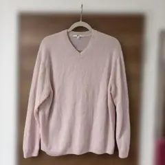 【美品•柔らかい】UNIQLO C カシミヤリラックスVネックセーター
