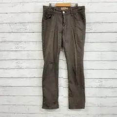 C-SEVENTEEN✨カジュアルパンツ【29】スリムフィット ベージュ 黒色