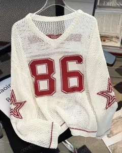 メッシュニット グランジ y2k レイヤード