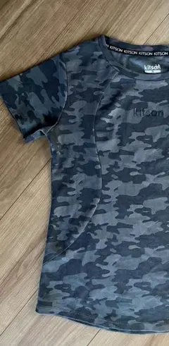 Tシャツ Mサイズ　柄　レディース　半袖　グレー　KITSONのサムネイル
